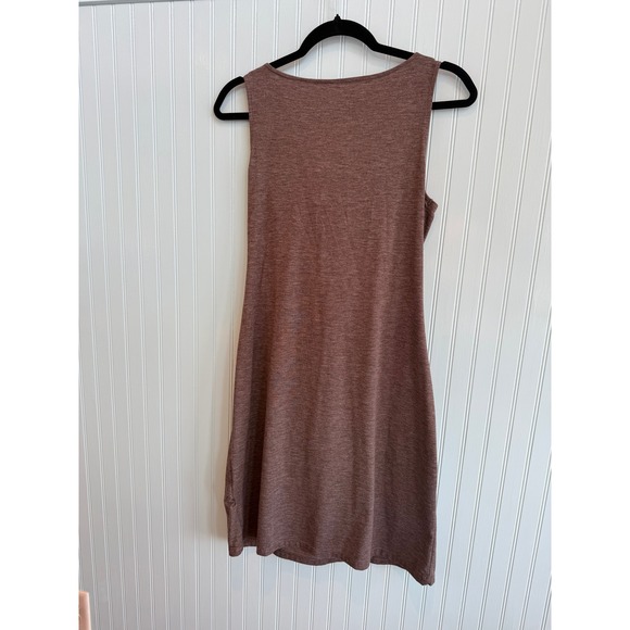Travel Dress Title Nine Women's Sleeveless Brown Midi Dress  S  Travelcore - Picture 3 of 5